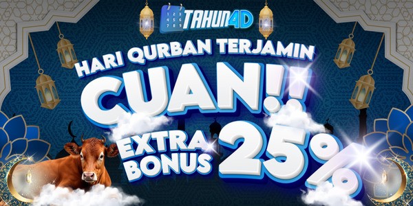 Bonus qurban 25%